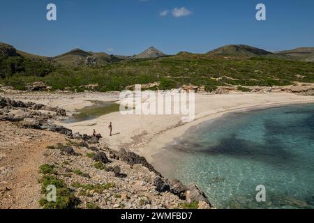 cala de Sa Font Salada, Arta, Mallorca, Balearen, Spanien Stockfoto