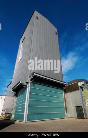 Große Hochhalle, ABAB-Tankbau, Kempten, Bayern, Allgaeu, Deutschland Stockfoto