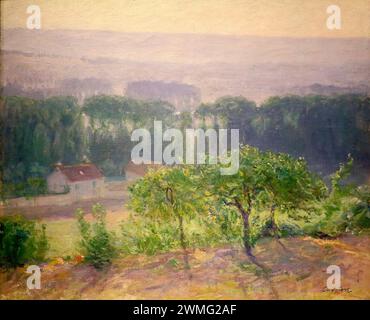 Rose Guy - Am Späten Nachmittag, Giverny Stockfoto