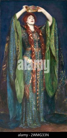 Sargent John Singer - Ellen Terry als Lady Macbeth Stockfoto