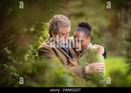 Midsomer ermordet XXlV das Buch der Toten Stockfoto