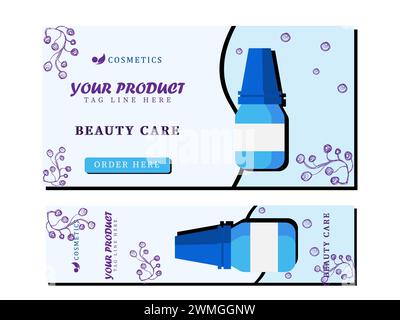 Art Illustration Konzept Werbung Markenprodukt Modell Stock Vektor