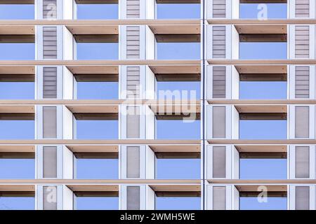 Windows von Bürogebäuden, cool Business Hintergrund Stockfoto