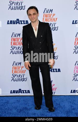 Franz Rogowski nimmt am 25. Februar 2024 an den Film Independent Spirit Awards 2024 in Santa Monica, Kalifornien, Teil. Foto: C Flanigan/imageSPACE Stockfoto