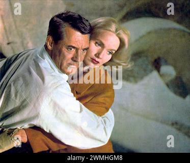 Nördlich von Cary Grant & Eva Marie Saint Stockfoto