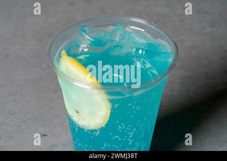 Café, Pfirsich, Eistee, Blau, Zitrone, Ade, Haselnuss, Kaffee, Latte, Stockfoto