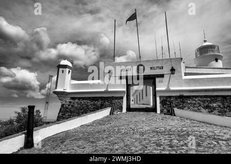 El Cerro de Montevideo Lighthouse, Montevideo, Uruguay, Südamerika Stockfoto