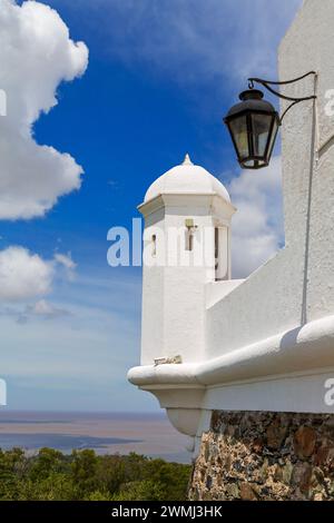 El Cerro de Montevideo Lighthouse, Montevideo, Uruguay, Südamerika Stockfoto