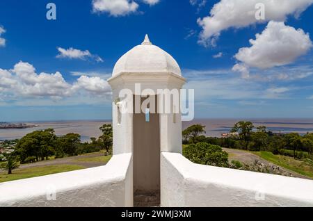 El Cerro de Montevideo Lighthouse, Montevideo, Uruguay, Südamerika Stockfoto