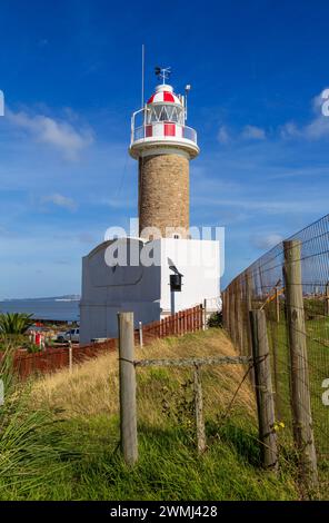 Punta Brava Lighthouse, Montevideo, Uruguay, Südamerika Stockfoto