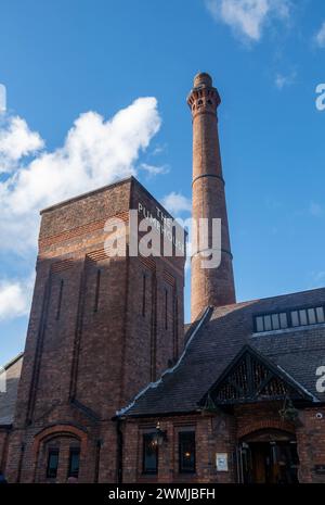 Das Pumphouse am Albert Dock Liverpool Stockfoto