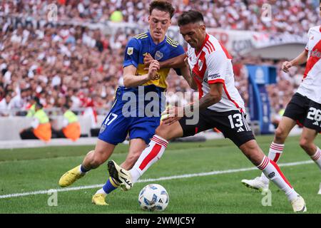 Fußball-Klassiker River Plate Boca Juniors Stockfoto