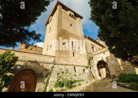 Palast von König Sancho, 1309, Valldemossa, Mallorca, Balearen, Spanien Stockfoto