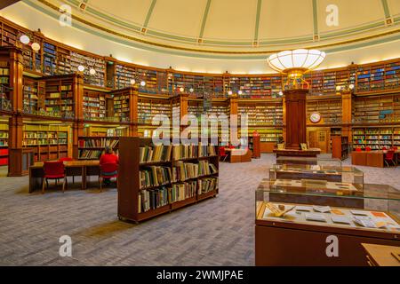 Picton Reading Room und Hornby Library sind Teil der Liverpool Central Library Stockfoto