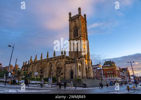 St LukeÕs bombardierte Church Leece St, Liverpool L1 2TR Stockfoto