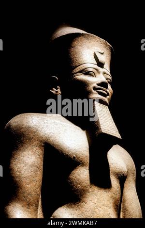 Na, Statue von Ramses II, bekannt als Ramses der große, Kairo Grand Museum, Ägypten Stockfoto