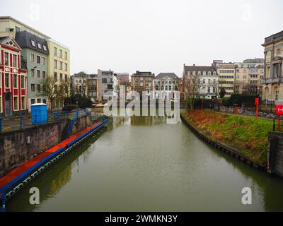 Höhepunkte von Gent, Flandern, Belgien Stockfoto