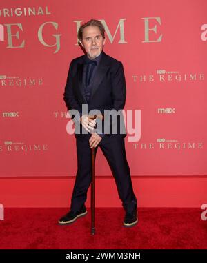 New York City, USA. Februar 2024. Teilnahme an der New Yorker Premiere „The Regime“ am 26. Februar 2024 im Museum of Natural History in New York City, NY © Steven Bergman/AFF-USA.COM Credit: AFF/Alamy Live News Stockfoto