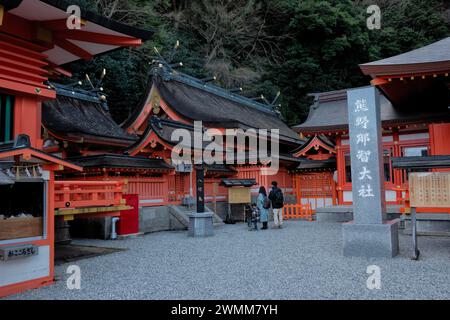 Kumano Nachi Taisha-Schrein auf der Kumano Kodo Nakahechi Route, Nachisan, Wakayama, Japan Stockfoto