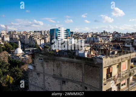 Syrien, Lattakia, Lattakia, Landschaft Stockfoto