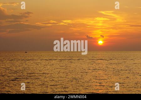 Ein malerischer Blick auf Belvedere Marittimo, Kalabrien, Italien Stockfoto