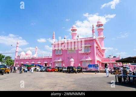 Beemapally ist eine Region innerhalb der Stadt Thiruvananthapuram im indischen Bundesstaat Kerala. Beemapally ist berühmt für seine Moschee. Stockfoto