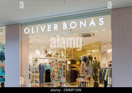Eingang für Oliver Bonas Store in der Mall Cribbs Causeway, Bristol, Großbritannien Stockfoto