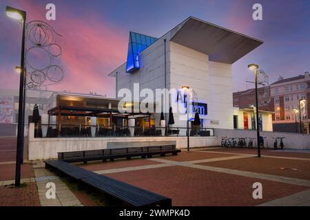 Artium, Baskisches Zentrum und Museum für zeitgenössische Kunst von José Luis Catón Santarén, Vitoria, Gasteiz, Alava, Baskenland, Spanien, Europa Stockfoto