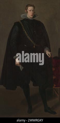 Philipp IV. (1605–1665), König von Spanien Velázquez (Diego Rodríguez de Silva y Velázquez) Spanisch vermutlich 1624 Stockfoto