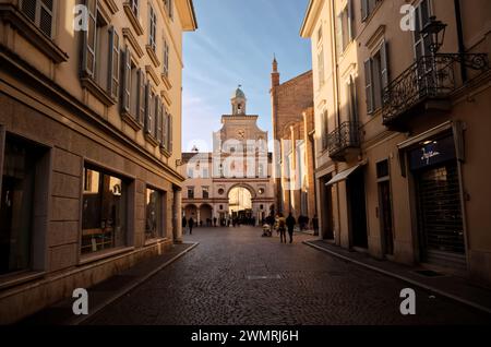 CREMA, ITALIEN 15. NOVEMBER 2022: Crema, Stadt in der Provinz Cremona in der Lombardei, Italien. Stockfoto