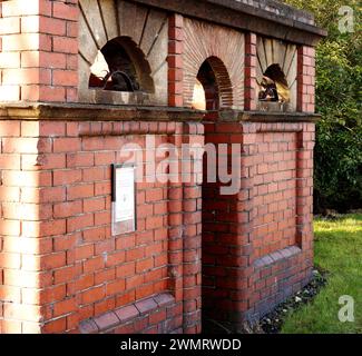 Public Urinal, Easington Colliery, County Durham Stockfoto