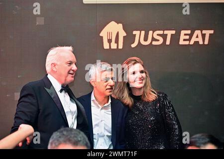 London, Großbritannien, 27. Februar 2024: Die 12. British Kebab Awards im Park Plaza Westminster Hotel, London. Quelle: Siehe Li/Picture Capital/Alamy Live News Stockfoto