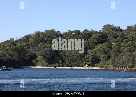 Whiting Beach, Mosman, Sydney, Australien Stockfoto