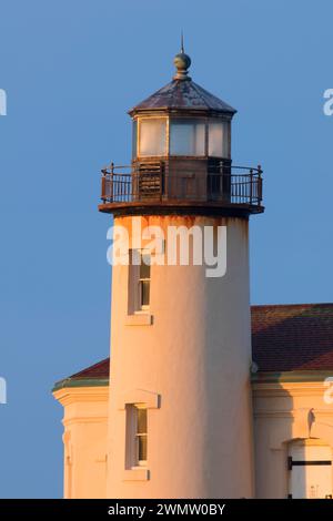 Coquille Fluss Leuchtturm, Bullards Beach State Park, Oregon Stockfoto