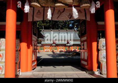 Kumano Hayatama Taisha-Schrein, Kumano Sanzan UNESCO-Weltkulturerbe, Shingu, Wakayama, Japan Stockfoto