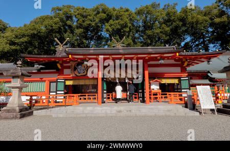 Kumano Hayatama Taisha-Schrein, Kumano Sanzan UNESCO-Weltkulturerbe, Shingu, Wakayama, Japan Stockfoto