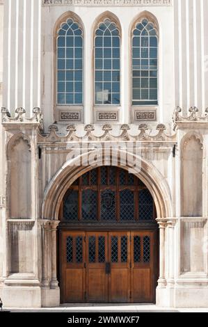 LONDON, UK - 03. JULI 2010: Eintritt in die Guild Hall in der City of London Stockfoto