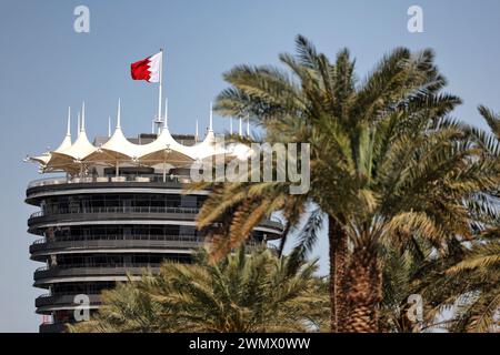 Sakhir, Bahrain. Februar 2024. Fahrerlager-Atmosphäre. 28.02.2024. Formel-1-Weltmeisterschaft, Rd 1, Grand Prix Von Bahrain, Sakhir, Bahrain, Vorbereitungstag. Das Foto sollte lauten: XPB/Alamy Live News. Stockfoto