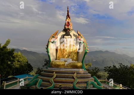 Yankin Hill Tempelkomplex, Mandalay, Myanmar Stockfoto