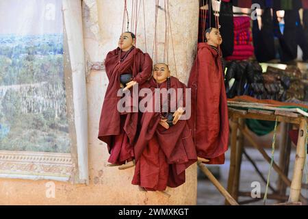 Souvenirs im Inle Lake, Nyaung Shwe, Shan State, Myanmar Stockfoto