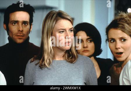 Bridget Jones's Tagebuch 2001 Renee Zellweger, James Callis, Shirley Henderson und Sally Phillips Stockfoto