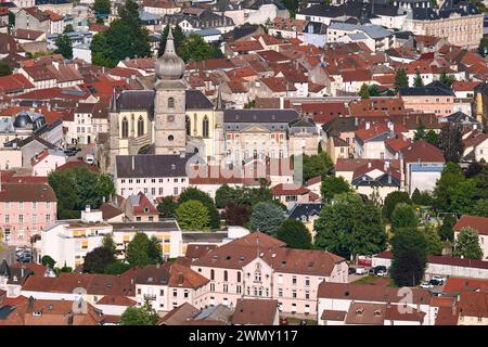 Frankreich, Vogesen, Remiremont, die Innenstadt von Fort du Parmont Stockfoto