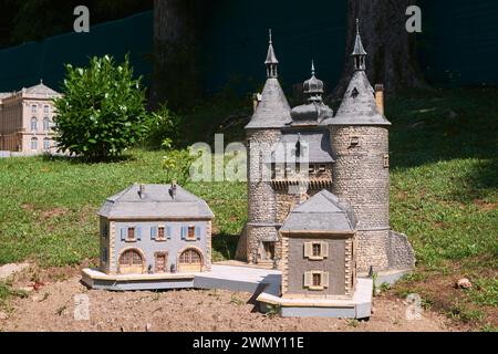 Frankreich, Vogesen, Plombieres les Bains, Miniaturpark, Craffe Gate in Nancy Stockfoto