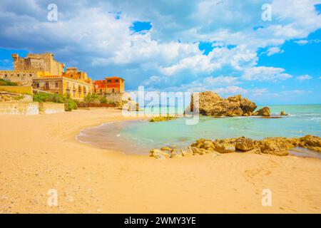 Italien, Sizilien, Agrigento, Schloss Falconara, Licata, Provinz Agrigento Stockfoto