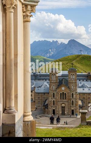 Frankreich, Isère, La Salette-Fallavaux, Heiligtum Notre-Dame de La Salette Stockfoto