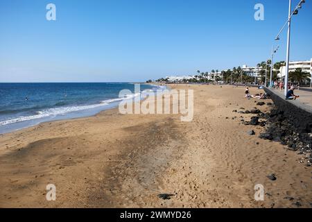playa matagorda matagorda Lanzarote, Kanarische Inseln, spanien Stockfoto