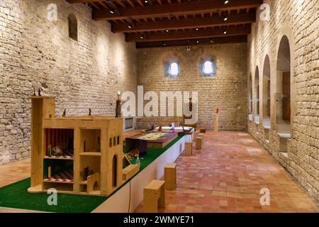 Frankreich, Drôme (26), Drôme provenzale, Montélimar, Château des Adhémar oder des Pape Stockfoto