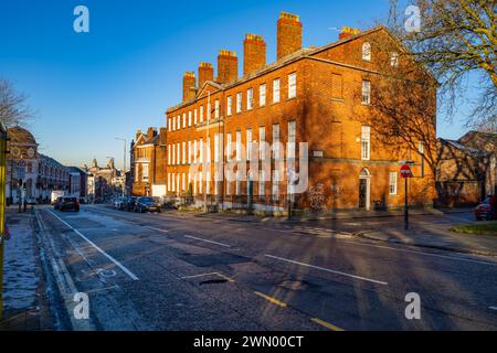 Mornington Terrace auf der Upper Duke St Liverpool Stockfoto