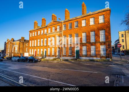 Mornington Terrace auf der Upper Duke St Liverpool Stockfoto