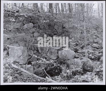 Deborah Sampson Rd. & Billings St., Mann's Mill. Deborah Sampson Rd. & Billings St., Mann's Mill Stockfoto